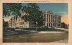 New Bedford High School Postcard