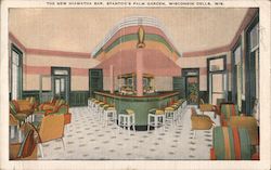 The New Hiawatha Bar, Stanton's Palm Garden Postcard