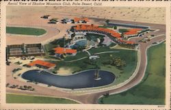 Aerial View of Shadow Mountain Club Postcard