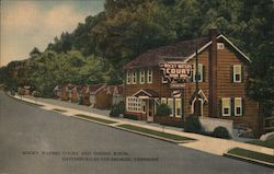 Rocky Waters Court and Dining Room, Gatlinburg-in-the-Smokies, Tennessee Postcard
