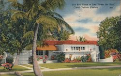 The Best Place to Live Under the Sun Coral Gables, FL Postcard Postcard Postcard