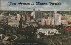 Just Arrived in Miami, Florida Postcard