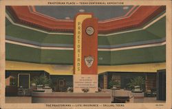 Praetorian Place - Texas Centennial Exposition Postcard