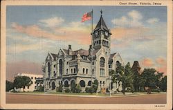 Victoria County Court House Postcard