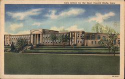 Iowa School for the Deaf Postcard