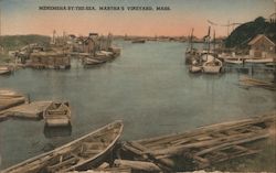 Menesha-By-the-Sea Martha's Vineyard, MA Postcard Postcard Postcard