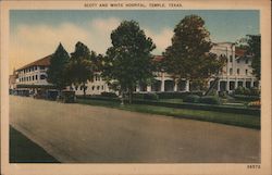 Scott and White Hospital Temple, TX Postcard Postcard Postcard