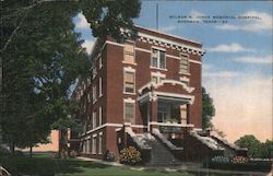 Wilson N. Jones Memorial Hospital Sherman, TX Postcard Postcard Postcard