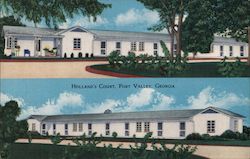 Holland's Court Fort Valley, GA Postcard Postcard Postcard