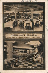 Zimmerman's Hungaria Postcard