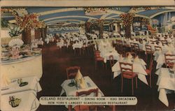 Iceland Scandinavian Restaurant New York City, NY Postcard Postcard Postcard