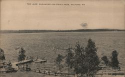The Lake Sagamore - On Twin Lakes Postcard