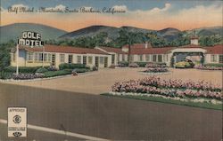 Golf Motel Postcard
