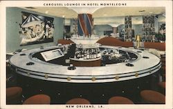 Carousel Lounge in Hotel Monteleone Postcard