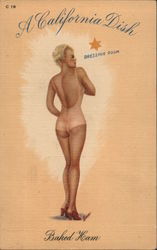 A California Dish: Baked Ham - Tan Lines Postcard