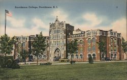 Providence College Rhode Island Postcard Postcard Postcard