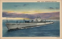 USS Submarine Nautilus Postcard