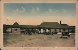 Rail Road Station East Rutherford, NJ Postcard Postcard Postcard