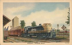 Monon's "Hoosier Bell" Postcard