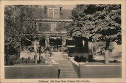 Cliffedge, 1555 River Road Postcard