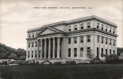 World War Memorial Building Postcard