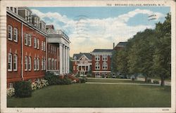 Brevard College North Carolina Postcard Postcard Postcard