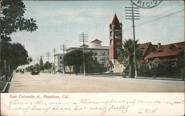 East Colorado St. Pasadena California
