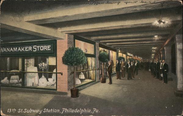 13th St. Subway Station Philadelphia Pennsylvania