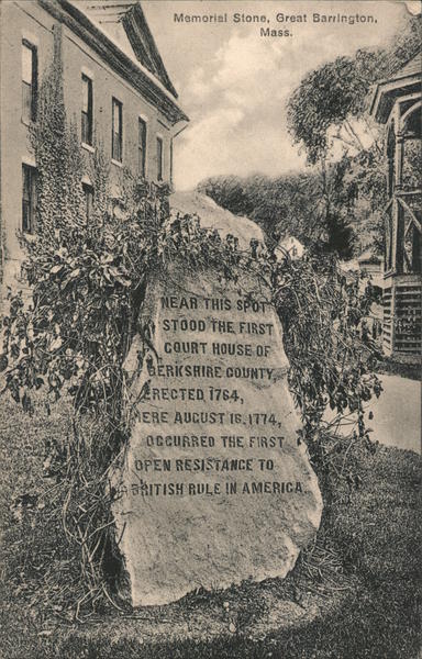 Memorial Stone Great Barrington Massachusetts