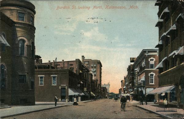 Burdick St. looking North Kalamazoo Michigan