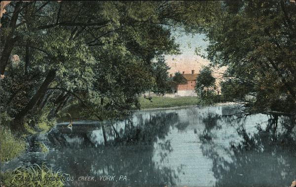 Scene on Codorous Creek York Pennsylvania