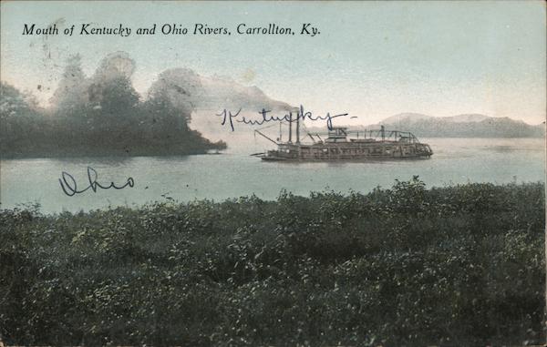 Mouth of Kentucky and Ohio Rivers Carrollton