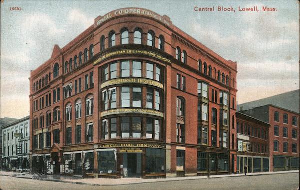 Central Block Lowell Massachusetts