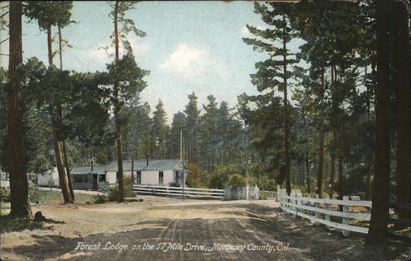 Forest Lodge on the 17 Mile Drive, Monterey County Carmel California