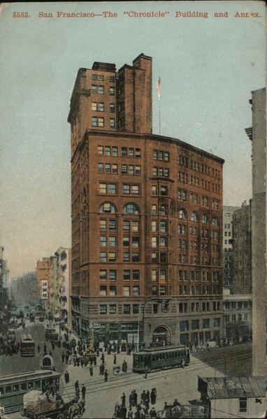 The Chronicle Building and Annex San Francisco California