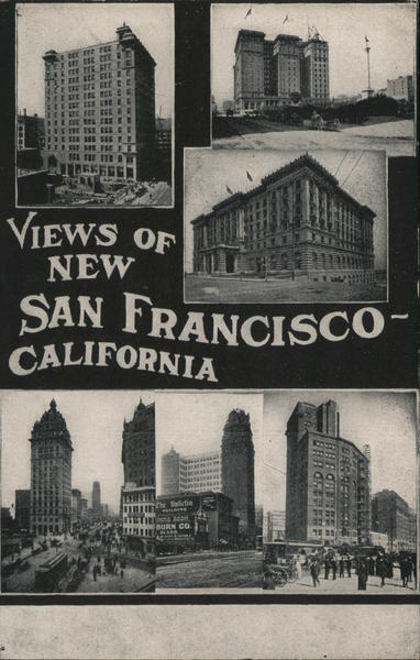 Views of New San Francisco California