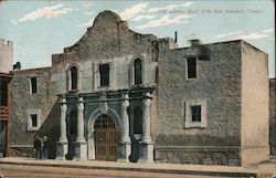 The Alamo, Built 1718 Postcard
