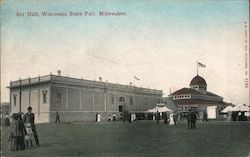 Art Hall, Wisconsin State Fair Postcard