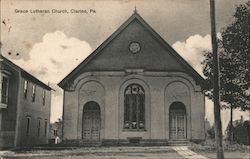 Grace Lutheran Church Clarion, PA Postcard Postcard Postcard