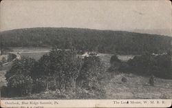 Overlook Blue Ridge Summit, PA Postcard Postcard Postcard