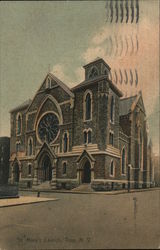 St. Mary's Church Troy, NY Postcard Postcard Postcard