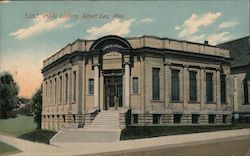 Public Library Postcard