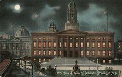 City Hall & Hall of Recoreds Postcard