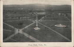 Penn Park York, PA Postcard Postcard Postcard