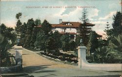 Sunnycrest - Home of Robert J. Burdette Postcard