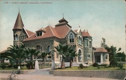 Public Library Postcard
