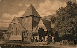 Congregational Church Palo Alto, CA Postcard Postcard Postcard