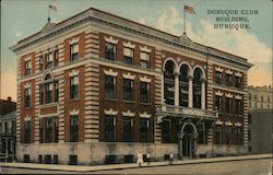 Dubuque Club Building Iowa Postcard Postcard Postcard