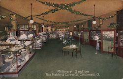 Millinery Section, The Mabley & Carew Co. Cincinnati, OH Postcard Postcard Postcard