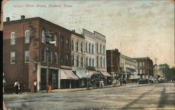 Main Street Jackson, TN Postcard Postcard 